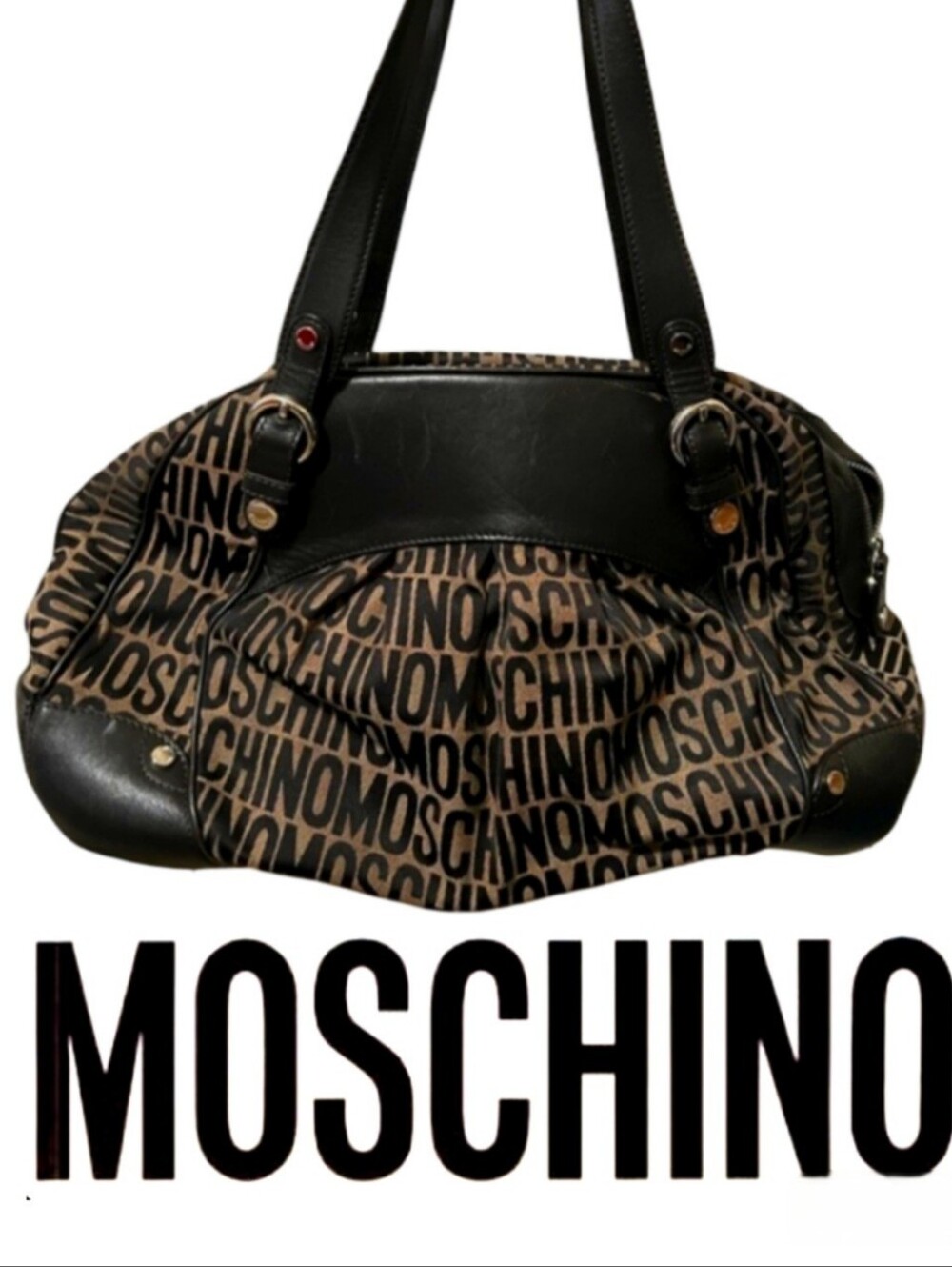 MOSCHINO* COUTURE Logo large bag